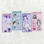 [마고즈] 해피 인물 스티커 4종 : 위드유 상점