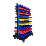 공구수납함 랙 카센타 도구걸이 정비소 공구걸이대 렉 패키지 6(상자 포함 양면 모바일) : 케어링 해달 스토어