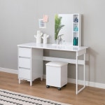 침실 서재 공부방 수납장 서랍장 화장대 책상 1200 예쁜 간이 : 헤르샤 가구