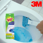 3M 스카치브라이트 크린스틱 1H4R 화장실 변기 청소 브러쉬 청소솔 일회용 리필 : MRO마트 3M대리점