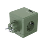 에코너 MT01 큐브 디자인 멀티탭 4000W 고용량 USB C타입 멀티 콘센트 : 케이하이몰