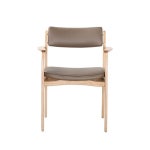 고급스러운 원목 프레임 푹신한 가죽 방석 체어 식탁 예쁜 모던 : 헤르샤 가구