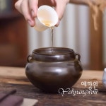 [다도 다구 퇴수통] 예향원 순수공 구리공예 복고 순동 퇴수기 2종 E-9838 : 예향원