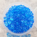 [만들기]슬라임 파츠 투명 원형 파랑 (약 40g) : 에듀팜