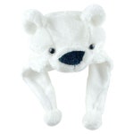 북극곰 동물 케릭터인형 백곰 모자 축제 행사 방송 소품 : 마트웹