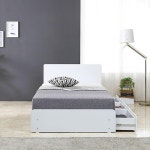 자녀방 학생방 깔끔한 디자인 서랍형 침대 프레임 SS 높이 300 : 헤르샤 가구