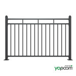 디자인 휀스 철제 전원주택 아트 난간 펜스 DF-102 : 야품