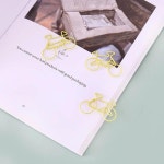 ALLTU 자전거 모양 종이 클립 북마크 사진 노트북 문구 사무실 : 루나파몰T