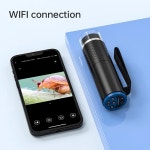 현미경 확대 모니터 휴대용 와이파이 디지털 50X1000X 2MP USB 무선 전자 안드로이드 iOS PC 줌 카메라 돋보기 : 벨라링크
