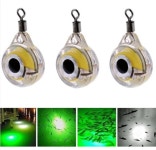 낚시 집어등 오징어 쭈꾸미 갈치 미니 전자 LED 집어 점멸등 라이트 램프 (A0328) : 캐빈보이 CABIN BOY