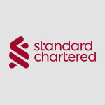 391 (스) 2021 Standard Chartered 스탠다드차타드은행 스폰서 로고 패치 적색 28 x 10.2 : 티브랜드