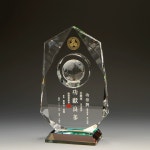 크리스탈상패 구체 컷 장식 봉사패 감사패 재직 퇴직 기념패 상패 DT-1204 : the 드림상패