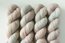 Marble : 모우브 Lace [SW MERINO] /리틀보핍 손염색실 핸드다잉얀 메리노울 손뜨개실 : 리틀보핍