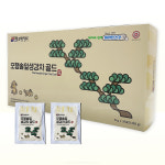 바라던건강 순한 생강차 전통 오행 솔잎생강차 골드 90포 감기에좋은 물에 잘녹는 진저분말 : 바라던건강