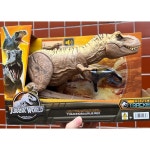 마텔 백악기 쥬라기 월드 사이드 어택! 티렉스 티라노사우르스 티렉스 사운드 공룡 피규어 : 시바직구