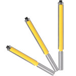 목공 절삭 공구용 생크 밀링 커터 긴 날 플러시 비트 라우터 엔드 베어링 1PC 8mm : 바람언덕7
