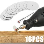 전동 쇠톱 미니 전기톱 PVC 파이프 절단용 원형 톱날 키트 스테인레스 스틸 절단 휠 디스크 빠른 회전 공구 액세서리 22mm 15 개 : 벨라링크
