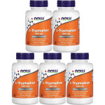 Now Food L Tryptophan 나우푸드 엘 트립토판 1000mg 60정 5병 : 건강한 캡슐