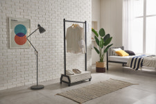 사인 심플 1단행거 : 폭스우드가구