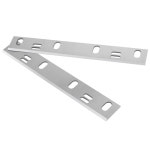 TASP HCS 조인트 나이프 델타 37-070 37-072 37-372 JT160 그리즐리 G0612 파워텍용 6 인치 대패 두께 블레이드 158x22x1.8mm 2 개... 