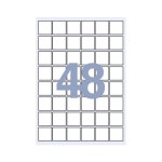 폼텍라벨지 100매 라벨지 C 세모네모 3036 48칸 3333 : 자이스토어