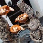 항아리가습기 워터월 파니 벽천 분수 : 알로하맘