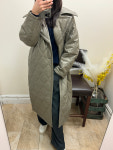 [GANNI] FW23 샤이니 퀼팅 롱 자켓 F8577 : 뉴욕클로젯