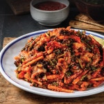 푸른회식당 반고개무침회 오징어무침회 2-3인 : 푸른회식당