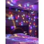 충전식 크리스탈 매직볼 미러볼 사이키 파티룸 조명 : 유로몽