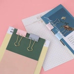 투투 19-32mm 컬러 긴 꼬리 클립은 검은 색 h0597에 작은 순수하고 신선하고 큰 종이 수신 : 루나파몰T