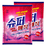 슈퍼매직 가루세제 10kg+10kg 총 20kg - 세탁세제 드럼겸용 : 크린세상2019