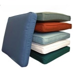 의자 쿠션 방석 고밀도 수영장 대형 벤치 패브릭 방수 테라스 야외 : CHEJ