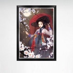 1000피스 우나영 월하미인 직소퍼즐 모던블랙액자포함 조각 일러스트 취미 puzzle : 북가무역2