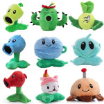 Plants VS Zombies 2 봉제 인형 낙화병 만화 선인장 양배추장 애니메이션 피규어 소년 생일 장난감 선물 : 다시올마트