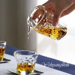 [다도 다기] 예향원 핸드메이드 트리 라인즈 페어컵 공도배 숙우 P-8146 : 예향원