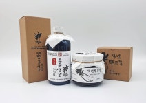 생강청+무조청, 토종생강시럽+백년무조청, 전통농법, 100%착즙원액, 무70%, 미네랄가득, 목감기, 면역력회복 : 비욘드오가닉