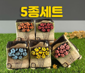 국산수제화분 도향#230(5종세트) : 초록풍경