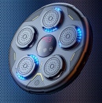 펀치머신 뮤직복싱 기계 리듬백 샌드백 음악 훈련 가정용 전자 : 982스토어