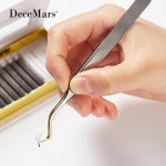 속눈썹 트위저 DeceMars 연장 족집게 래쉬 아티스트용 : 해피제이드