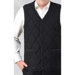 겨울용조끼 전열 패딩 핫바디 탈부착 발열 남성 조끼패딩 : 지니뚜기