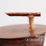 [다도 차보관통] 예향원 구리공방 공예품 추문화로 순동 찻잎통 차호 E-9902 : 예향원
