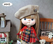 [인형옷패턴] (p0052)모자3종세트 파올라레이나 큐베이비돌 브라이스 인형옷만들기 : 인형옷 만들기