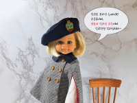 [인형옷패턴] (p0051)망토와탈부착 칼라 파올라레이나 브라이스 미니파올라 인형옷만들기 : 인형옷 만들기