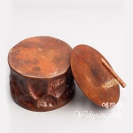 [다도 차보관통] 예향원 구리공방 공예품 추문화로 순동 찻잎통 차호 E-9902 : 예향원