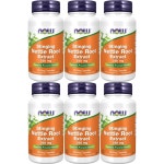 Now Food Stinging Nettle Root Extract 나우푸드 쐐기풀 추출물 250mg 90정 6병 : 건강한 캡슐