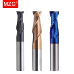 별 드라이버 비트 MZG HRC 45 55 65 2 엣지 4 플루트 스퀘어 밀링 커터 티타늄 가공 CNC 경질 합금 카바이드 공구 텅스텐강 엔드 밀 : 벨라버디