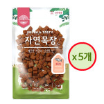 강아지간식 자연목장 고단백 큐브져키 애견간식 150g X 5개 : happydream