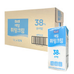 [구매전 긴급공지 필독] 1042. 매일휘핑크림(38%)-(1L x10개)한박스 : 베이킹도전