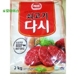 부대찌개 쇠고기다시 2kgx6개 대량구매용 찜탕 조미료 : 모아내가