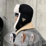남자 군밤 장수 겨울 털 모자 빅사이즈 남성 방한 귀덮개 귀덮는 스키장 군고구마 트루퍼햇 : 윤탄이